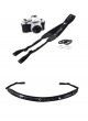 JJC NS-M1YGR Professional Neoprene soft Neck Strap for Mirroless Camera - Grey 